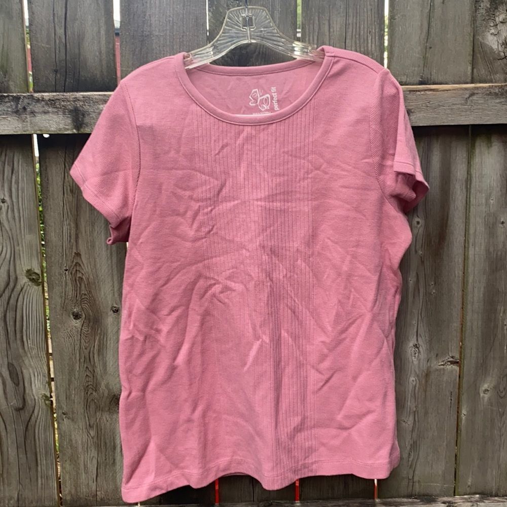 The perfect fit pink top sz. 14-16W